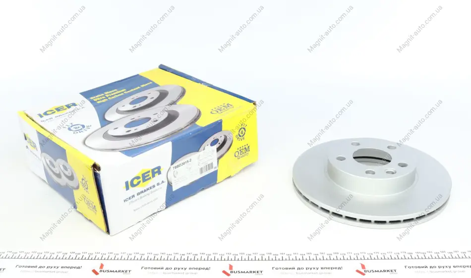 Диск гальмівний ICER 78BD3015-2 (фото 1)