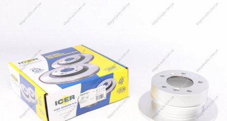 Диск тормозной ICER 78BD0184-1 (фото 1)