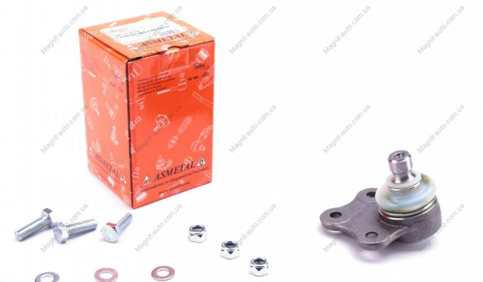 Опора шаровая (передняя/снизу) Fiesta/Fusion/Mazda 2 01- ASMETAL 10FR3515 (фото 1)