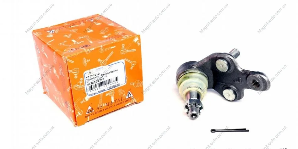 Опора кульова (передня/знизу) Toyota Camry 01-11/Lexus RX 03-08 Л. ASMETAL 10TY1010 (фото 1)