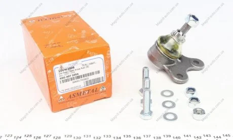 Шаровая опора Polo 94-01 Пр. ASMETAL 10VW2006