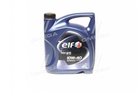 Олива моторн. Evolution 700 STI 10W-40 (SN) (Каністра 4л) ELF 214120