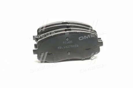 Колодка тормозов. диск. STANDARD KIA PICANTO 04-, HYUNDAI i10 передняя. RIDER RD.24275STD