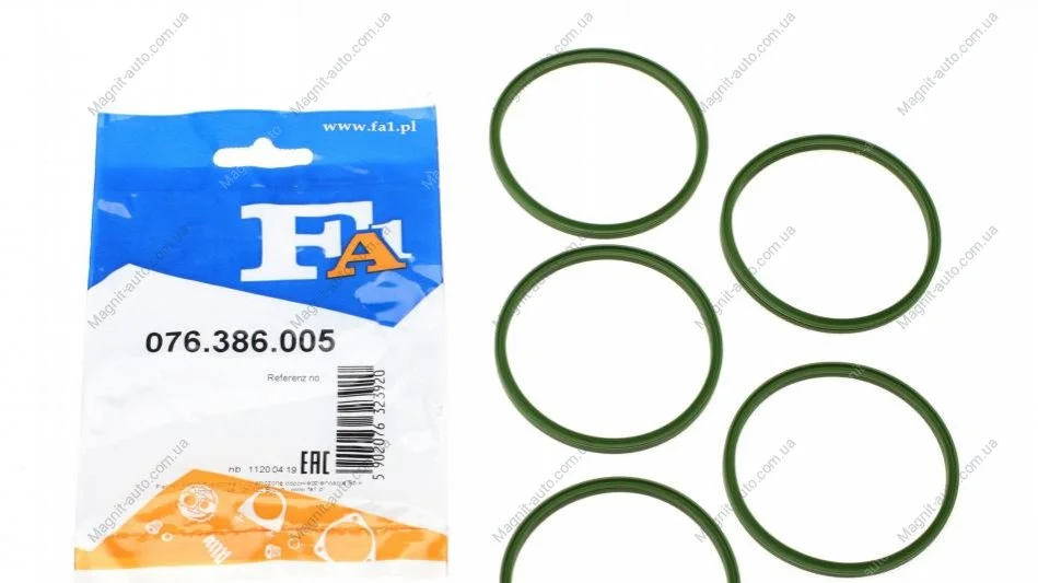 Прокладка патрубка інтеркулера Fischer Automotive One (FA1) 076.386.005 (фото 1)