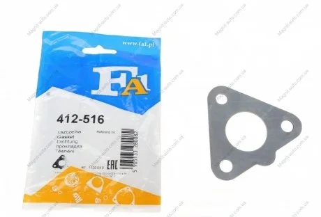 Прокладка двигуна металева Fischer Automotive One (FA1) 412-516