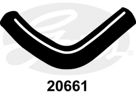 Шланг гумовий Gates 20661 (фото 1)