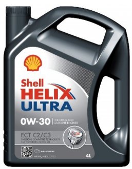 Масло моторное Helix Ultra ECT С2/С3 0W-30 (4 л) SHELL 550042353