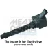 MEATDORIA FIAT Катушка зажигания Alfa Romeo Mito,500L,Bravo II,Doblo,Grande Punto,Opel Combo Tour 1.4 07- MEAT&DORIA 10541E (фото 1)