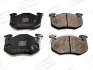 Тормозные колодки зад. Peugeot 206 99-/Renault Megane I 96-03 CHAMPION 571334CH (фото 1)