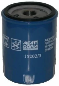 MEATDORIA FIAT Фильтр масляный H=100mm Alfa RomeoBrava,Punto,Uno,Palio,Multipla Lancia Lybra MEAT&DORIA 15202/3