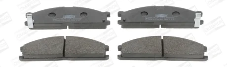 Колодки тормозные дисковые передние Nissan Navara (98-), NP300 Pickup (08-), Terrano (I,II) CHAMPION 572373CH