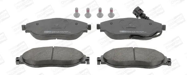 Колодки гальмівні дискові передні Audi A3 (12-20)/ VW Golf VII, Passat B7, Sharan (10-15) CHAMPION 573418CH (фото 1)