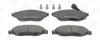 Колодки гальмівні дискові передні Audi A3 (12-20)/ VW Golf VII, Passat B7, Sharan (10-15) CHAMPION 573418CH (фото 1)