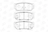 Колодки тормозные дисковые задние Kia Sorento I/ Ssangyong Rexton/ Rexton II, Kyron (05-14) CHAMPION 573676CH (фото 2)