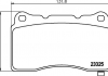 TESLA Тормозные колодки передн.Tesla S 12-,Cadillac,Ford (с-ма Brembo) HELLA 8DB 355 014-451 (фото 4)