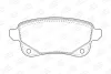 Колодки тормозные дисковые задние Renault Megane (III,IV), Clio V, Fluence (10-) CHAMPION 573660CH (фото 2)