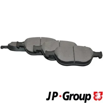 Гальмівні колодки пер. Fiesta 96-08/Fusion 02-12 (ATE) (61,5x152x18,5) JP GROUP 1563602310