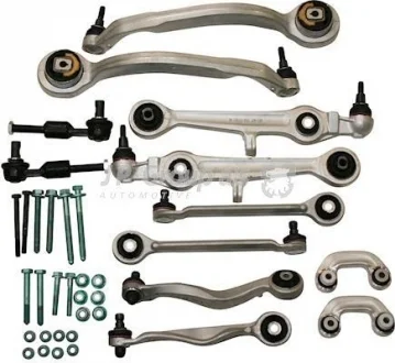 VW К-кт рычагов+тяги стаб.+наконечн. Passat,AUDI A4,A8 1.8-6.0 00- JP GROUP 1140103810