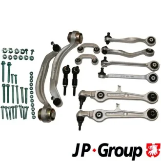 AUDI К-т рулевых тяг+наконечники+тяги стаб.+крепление Audi A4 00- JP GROUP 1140104010
