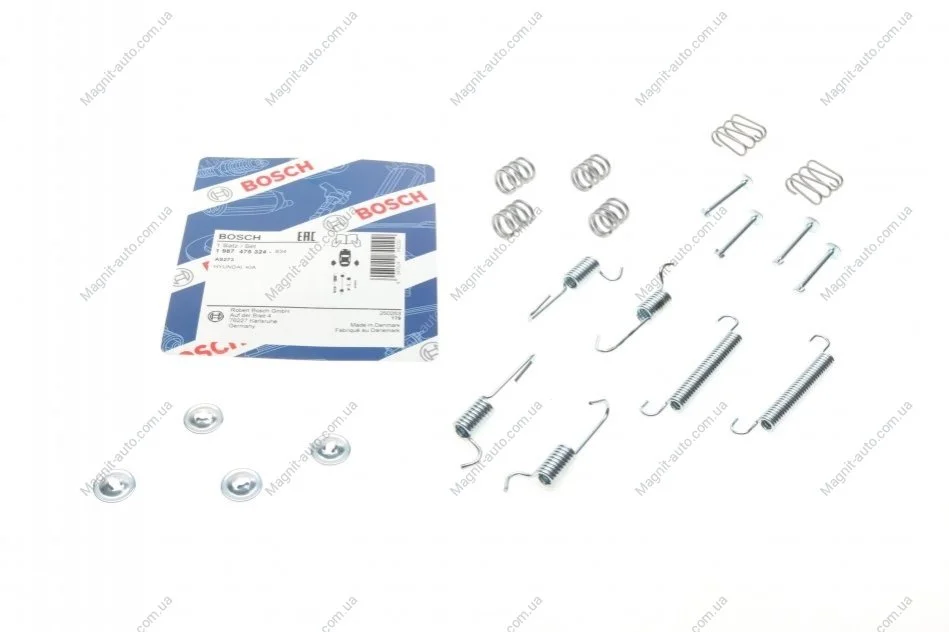 Комплект монтажный тормозных колодок BOSCH 1987475324 (фото 1)