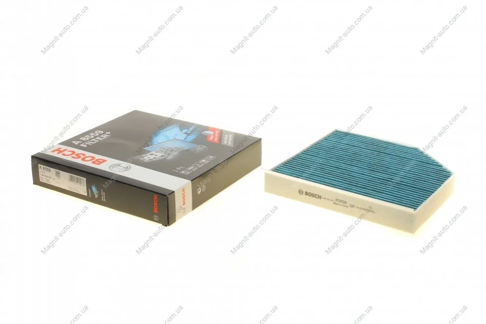 Filter + VW Фильтр салона (уголь) (антиалергенный) AUDI A6,7,8 11- BOSCH 0986628559 (фото 1)