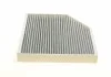 Filter + VW Фильтр салона (уголь) (антиалергенный) AUDI A6,7,8 11- BOSCH 0986628559 (фото 2)