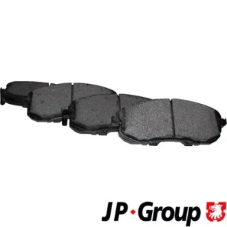 NISSAN Тормозные колодки передн.Tiida 04-,Juke 14-,Maxima QX JP GROUP 4063601210