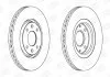 CITROEN Диск тормозной передн.Xantia,Xsara,Peugeot 306 93- CHAMPION 561705CH (фото 1)