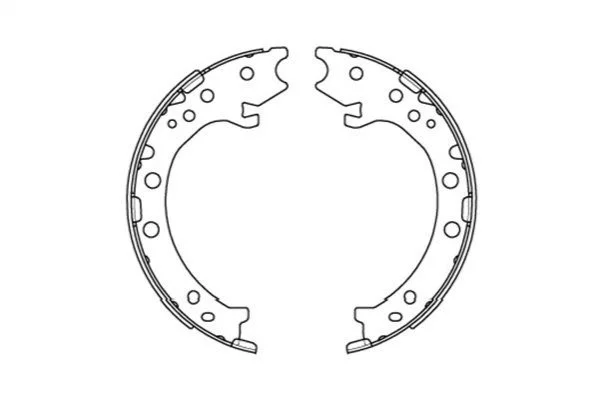 PARTS HONDA Тормозные колодки задн.ручного тормоза CR-V II 01- KAVO KBS-2903 (фото 1)