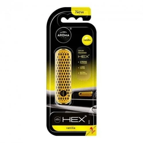 Ароматизатор на дефлектор Car HEX 10g - VANILLA Aroma 83577 (фото 1)