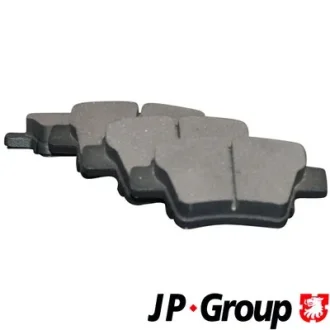 CITROEN Тормозн.колодки задн.C4,Peugeot 307 (сист.BOSCH) JP GROUP 4163700410