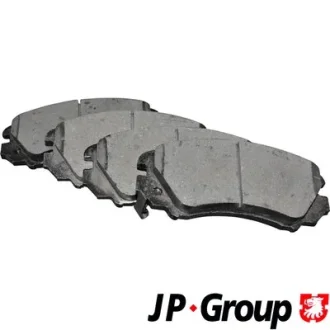 Тормозные колодки пер. Hyundai Tucson 04-10/Kia Sportage 04-(mando) с датчиком JP GROUP 3563600210