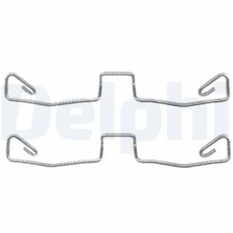 DELPHI VW Установочный к-кт. торм. колодок передн. Audi A6 97- Delphi LX0448