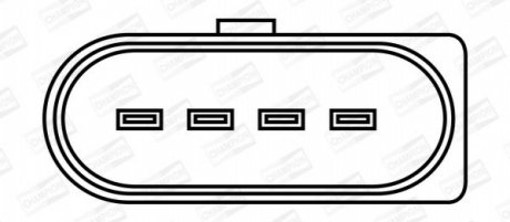 AUDI Катушка зажигания A4/A6/A8 quattro 3,7-4,2 02-. CHAMPION BAEA062E (фото 1)