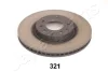 MAZDA Диск торм. передний (302,5*24) RX-8 2,6 -12 JAPANPARTS DI-321 (фото 1)