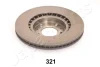MAZDA Диск торм. передний (302,5*24) RX-8 2,6 -12 JAPANPARTS DI-321 (фото 2)
