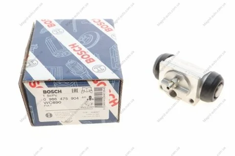 Рабочий тормозной цилиндр задн. BRAVO 95- /22.20/ BOSCH 0986475904