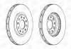 FIAT Диск тормозной передн. Alfa Romeo 159,Brera CHAMPION 562299CH (фото 1)