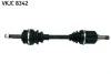 OPEL Полуось левая Combo 01-, Corsa C 00- (c ABS) SKF VKJC 8342 (фото 1)