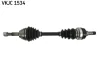 OPEL Полуось левая Combo 01-, Corsa C 00- (без ABS) SKF VKJC 1534 (фото 1)