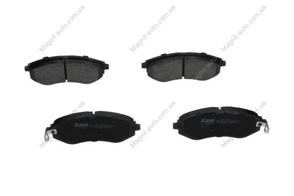 PARTS CHEVROLET Гальмівні колодки передні.Aveo 05- KAVO KBP-1019 (фото 1)