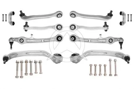 VW К-кт рычагов+тяги стаб.+крепление Audi A6 04- SIDEM 37875