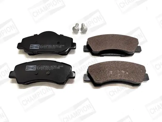 Колодки тормозные дисковые передние Citroen C4 Cactus / Peugeot 308 II CHAMPION 573630CH (фото 1)