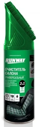 0.45л Очиститель салона универсальний (2 в 1) RUNWAY RW6145 (фото 1)