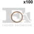 FISCHER Подкладка медная 26x32x2 мм (773.520)шайба 866.760.100