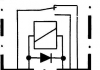 Реле 30A/40A 12V 5 полюсов с гасящим диодом HELLA 4RD 933 332-371 (фото 1)