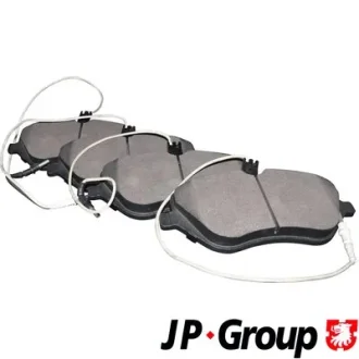 PEUGEOT Гальмівні колодки передні.407 04- JP GROUP 4163601410