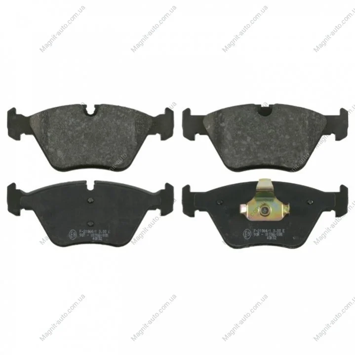FEBI Тормозные колодки перед. BMW E32/E34/E36/E46 FEBI BILSTEIN 116030 (фото 1)