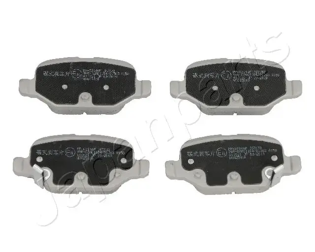 FIAT Колодки торм. задние Panda 12- JAPANPARTS PP-0214AF (фото 1)
