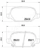FIAT Колодки торм. задние Panda 12- JAPANPARTS PP-0214AF (фото 2)
